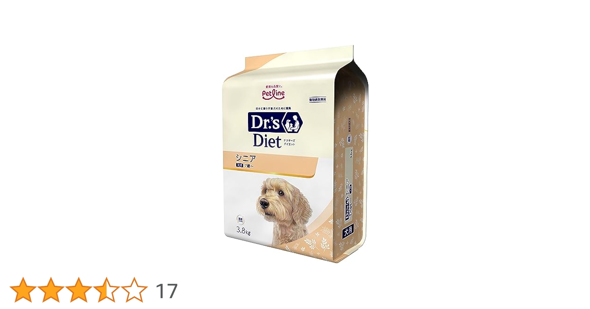 Amazon.co.jp: ドクターズダイエット 犬用 シニア 3.8kg